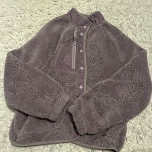 Aero purple sherpa